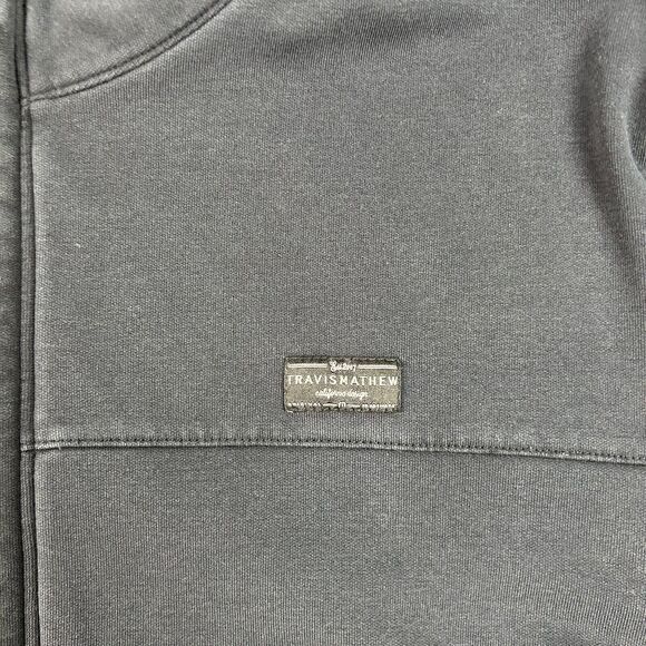 Travis Matthew Jacket Mens Large Navy Blue Full Zip Golf Long Sleeve Stretch - Picture 4 of 10